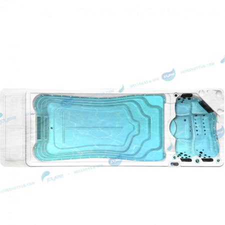 Плавательный СПА бассейн с турбопротивотоком Joyee Provence Plus 660x225xh156 см